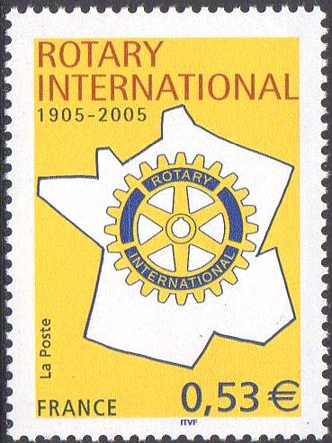 2005 Rotary,ROTARY INTERNATIONAL Centenary,Romania,Mi.5903,KB/MS