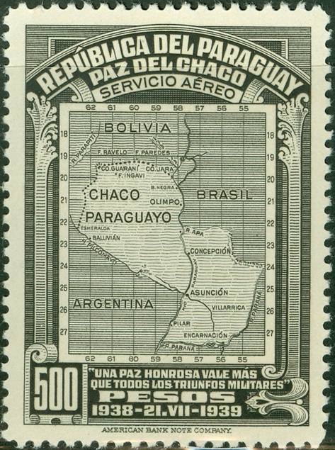 Maps on Stamps Paraguay A Database of Cartophilately